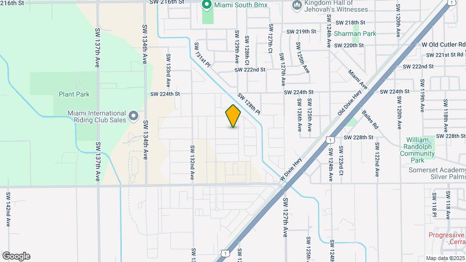 12920 SW 227th St-Unit -1 Map and Location Details