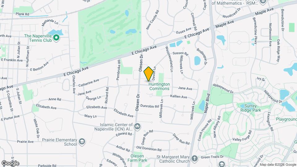 1315 Jane Ave Map and Location Details