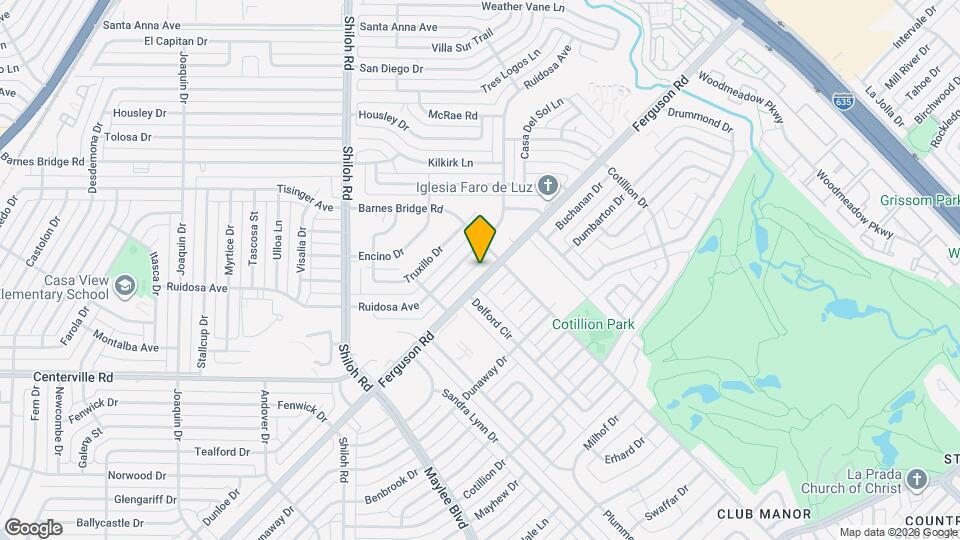 11051 Ferguson Rd Map and Location Details