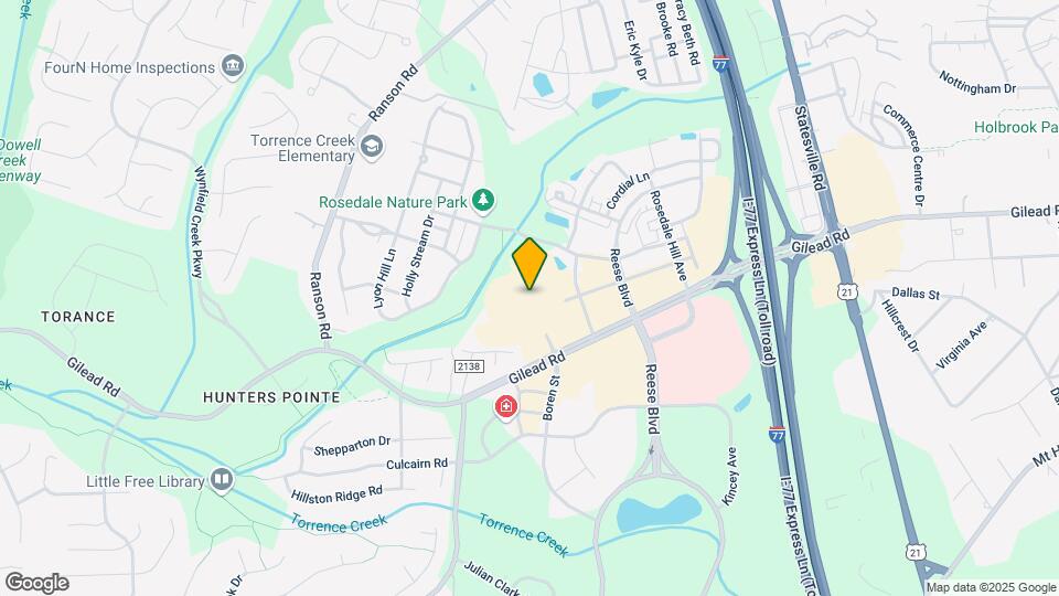 MAA Huntersville Map and Location Details