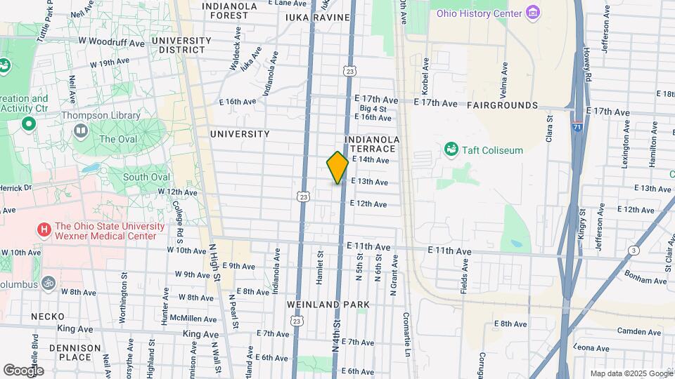1655 N 4th St Mapa y Detalles de la Ubicación