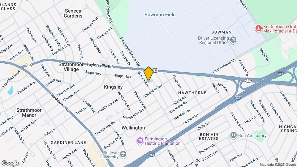 2929 Bon Air Ave Map and Location Details