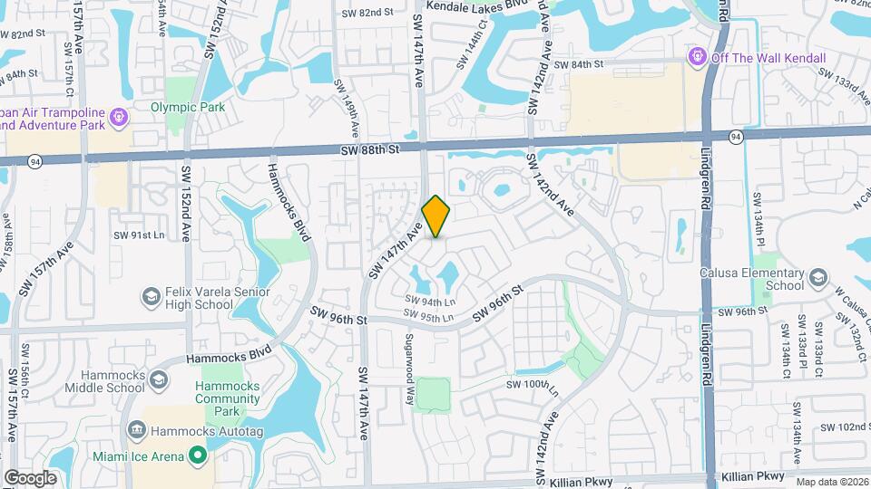 9249 SW 146th Ct Map and Location Details