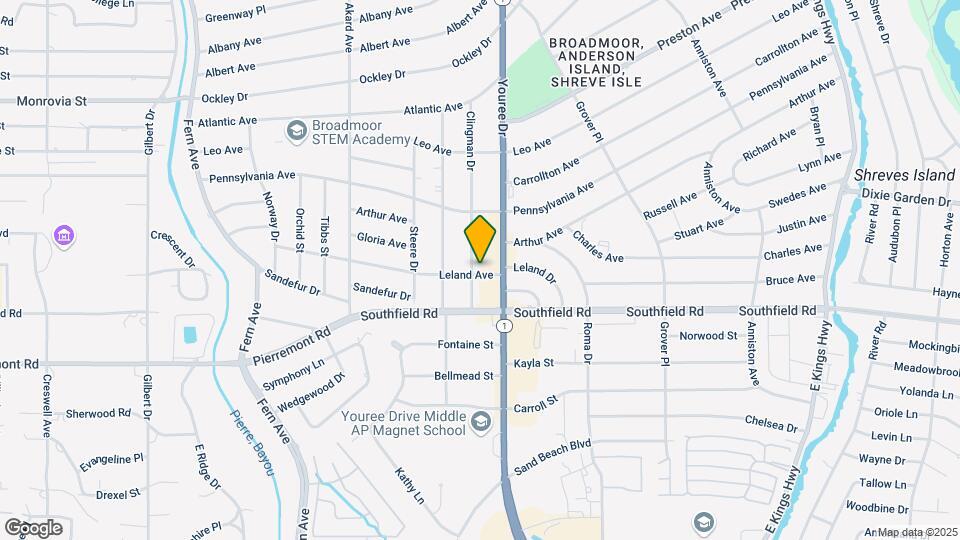 4461 Clingman Dr Map and Location Details