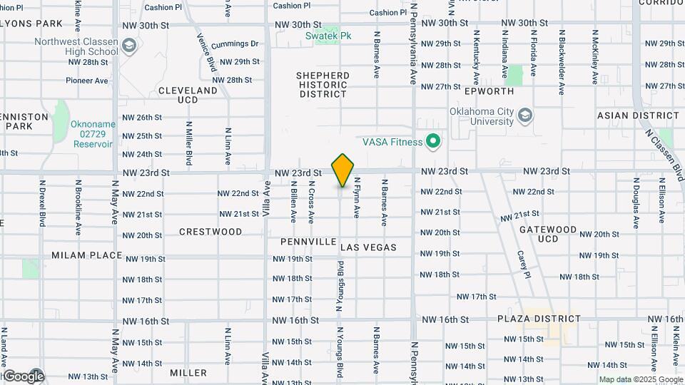 2304-1415 N Youngs Blvd Map and Location Details