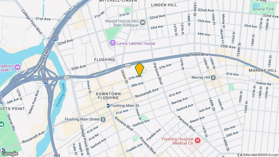 37-08 Bowne St Map and Location Details