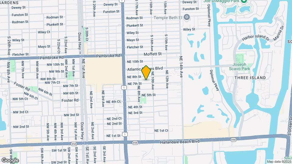 903 NE 7th St Map and Location Details