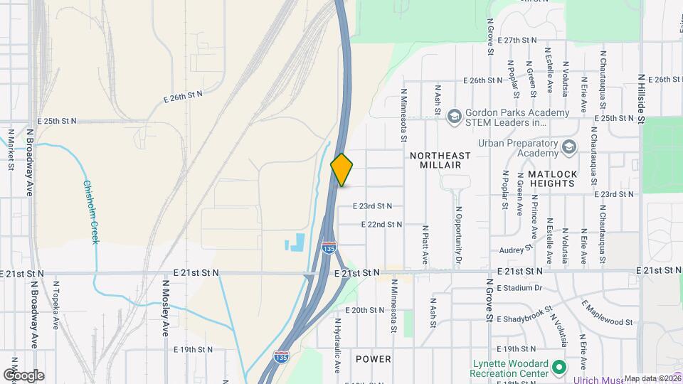 1703 E Looman St Map and Location Details