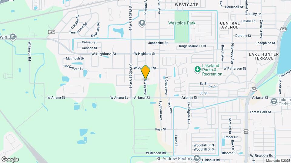 1140 Plateau Ave Map and Location Details