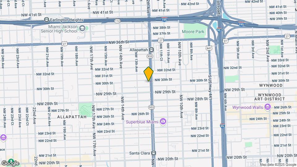 1220 NW 30th St Map and Location Details