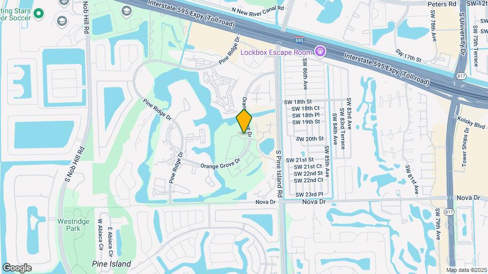 1701 Whitehall Dr Map and Location Details