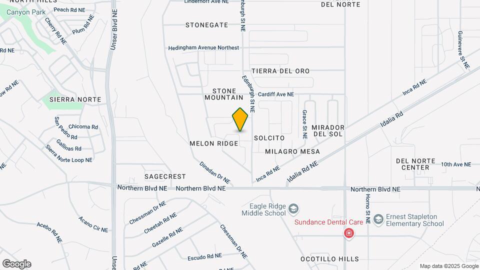 2317 Melon Ridge Loop NE Map and Location Details