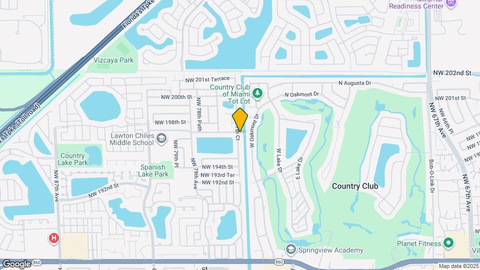 19641 NW 77th Ct Map and Location Details