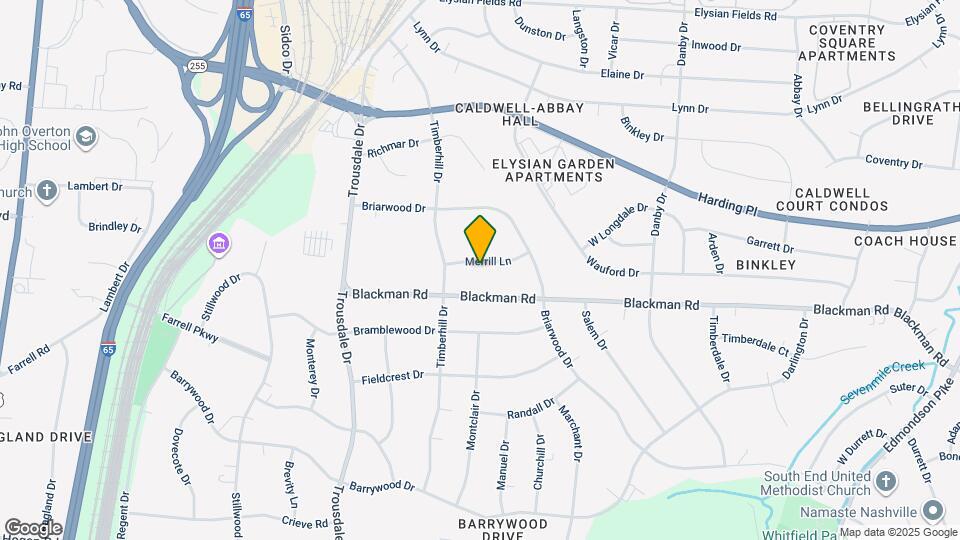 4809 Merrill Ln Map and Location Details
