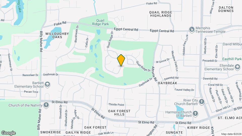 4300 Cedar Hills Rd Map and Location Details