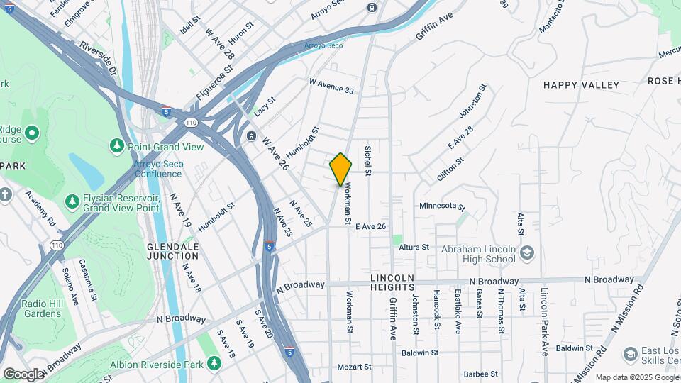 2662 Pasadena Ave Map and Location Details
