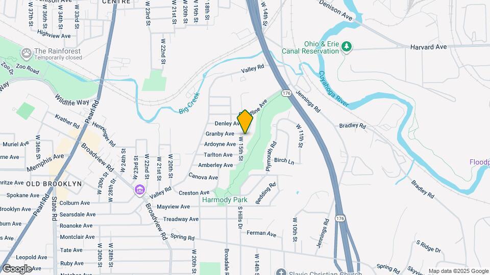 1417 Granby Ave Map and Location Details