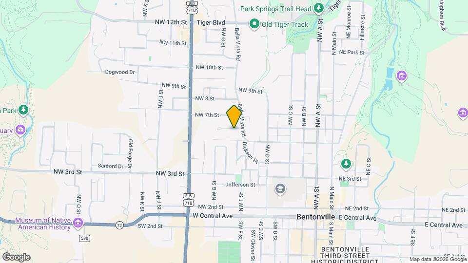 705 NW 6th St Map and Location Details