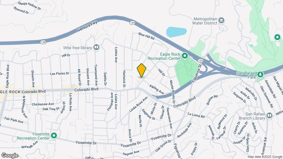 1369-1373 Eagle Vista Dr Map and Location Details