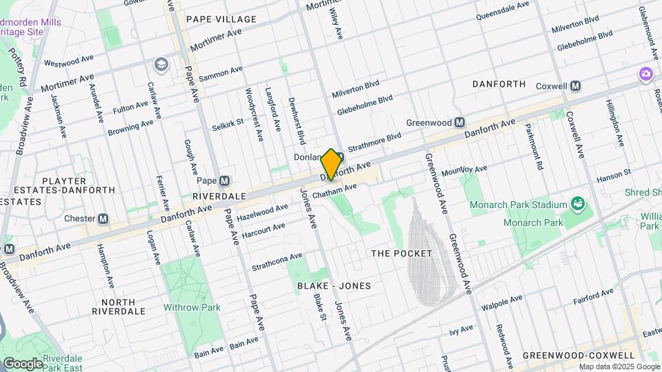66 Chatham Ave Map and Location Details