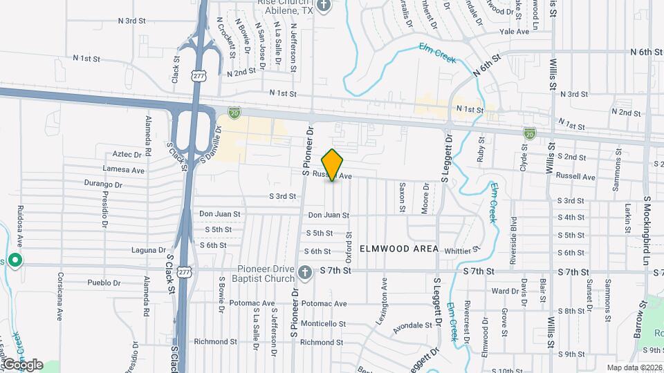 250 Westridge Dr Map and Location Details