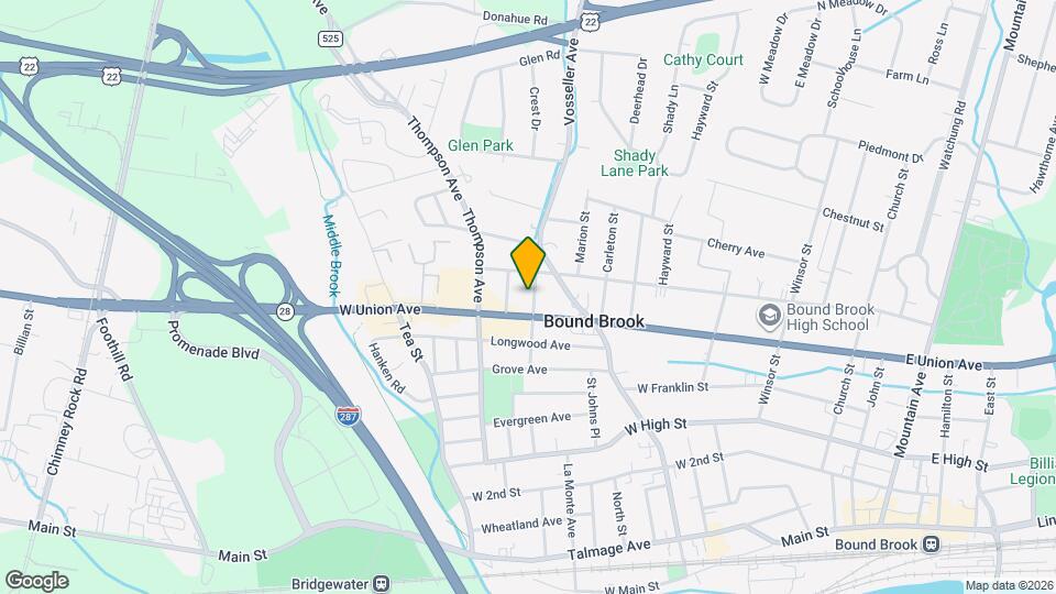 415 Highland Pl Map and Location Details