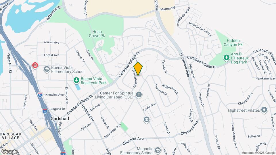 3290 Westwood Dr Map and Location Details