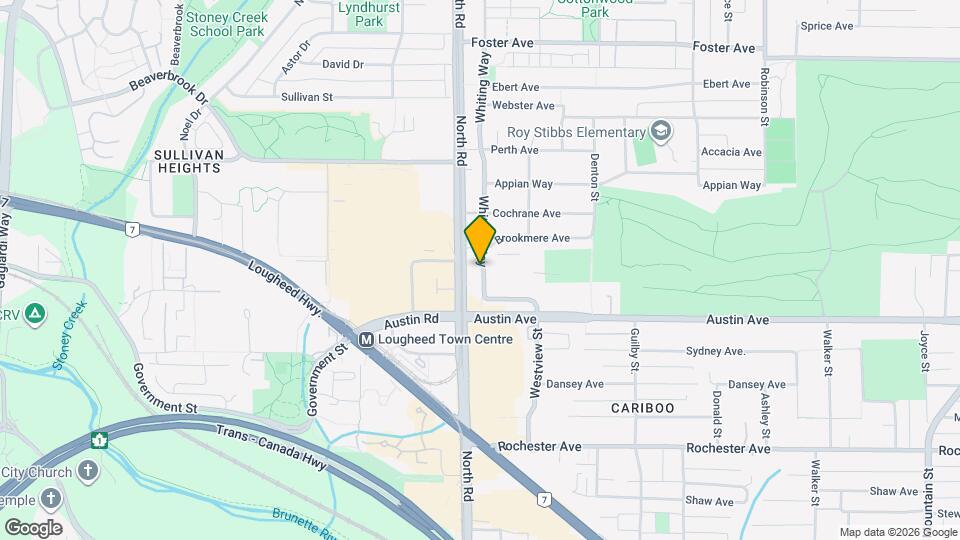 530 Whiting Way Map and Location Details