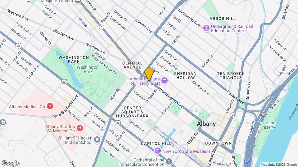 Stuyvesant Apartments Mapa y Detalles de la Ubicación
