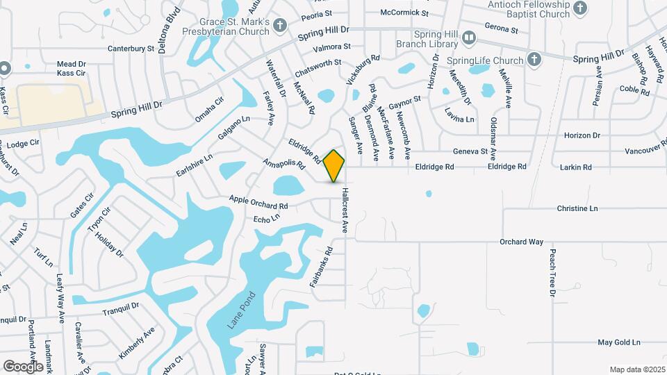 8484 Annapolis Rd Map and Location Details