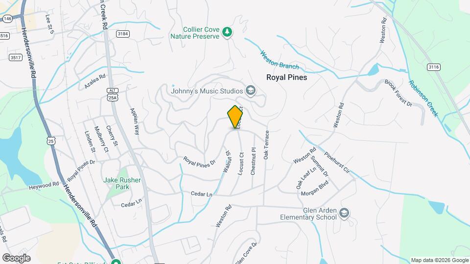 440 Royal Pines Dr Map and Location Details