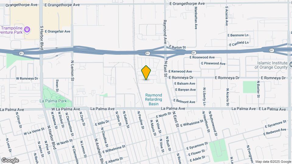 816 E Balsam Ave Mapa y Detalles de la Ubicación