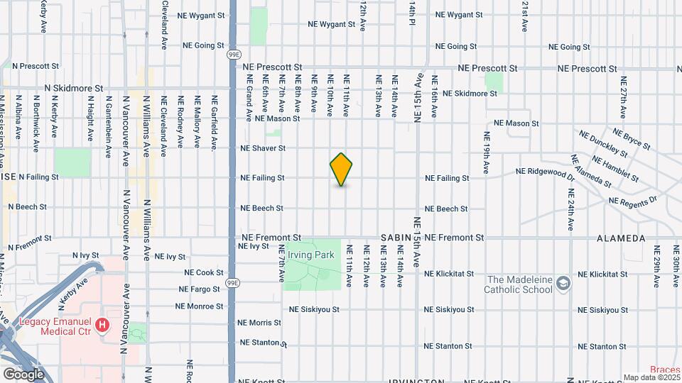3805 NE 11th Ave, Unit ADU Apartment Map and Location Details