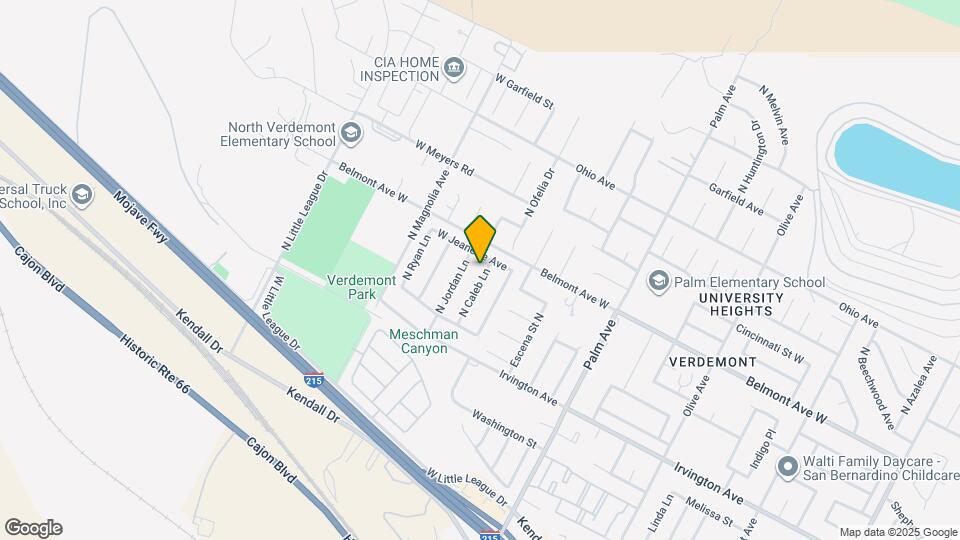 6568 N Caleb Ln, Unit Studio Map and Location Details