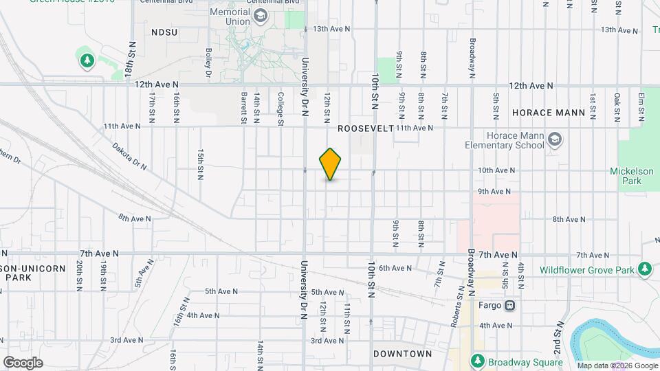 909 12th St N Mapa y Detalles de la Ubicación