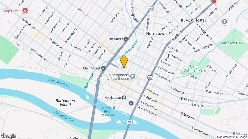 127 West Airy Street, Unit 2 Map and Location Details