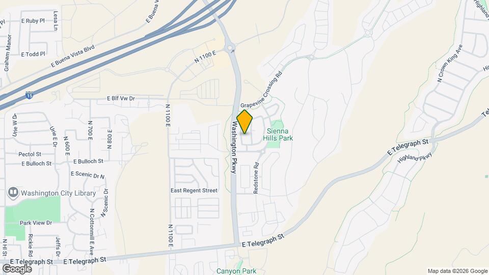 522 La Ruta Dr Map and Location Details