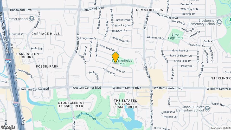 6753 Spoonwood Ln Map and Location Details