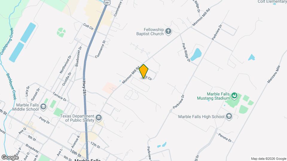 503 Woodland Park Dr Map and Location Details