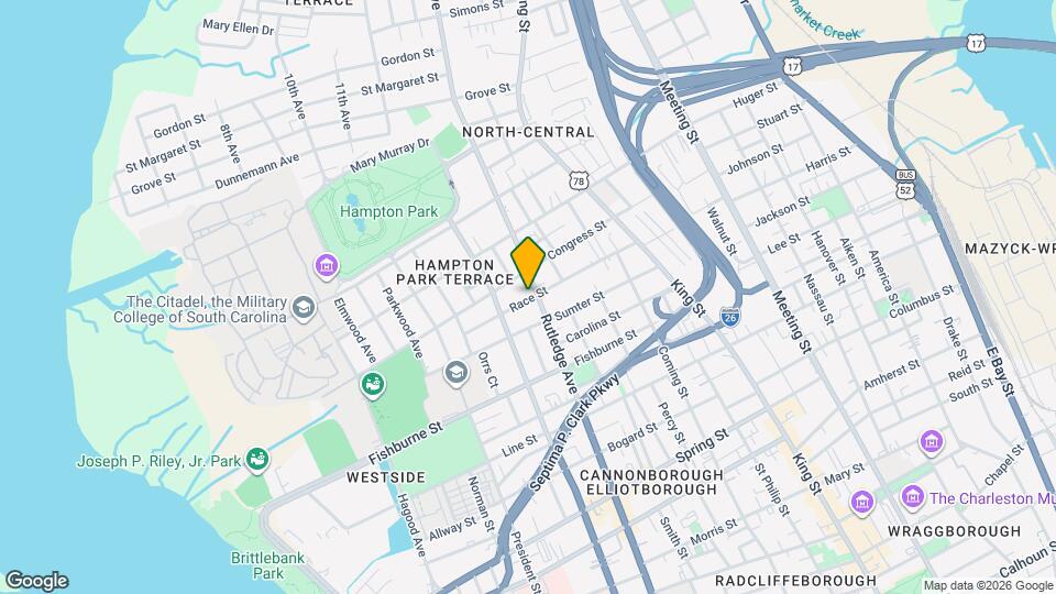 422 Race St Map and Location Details