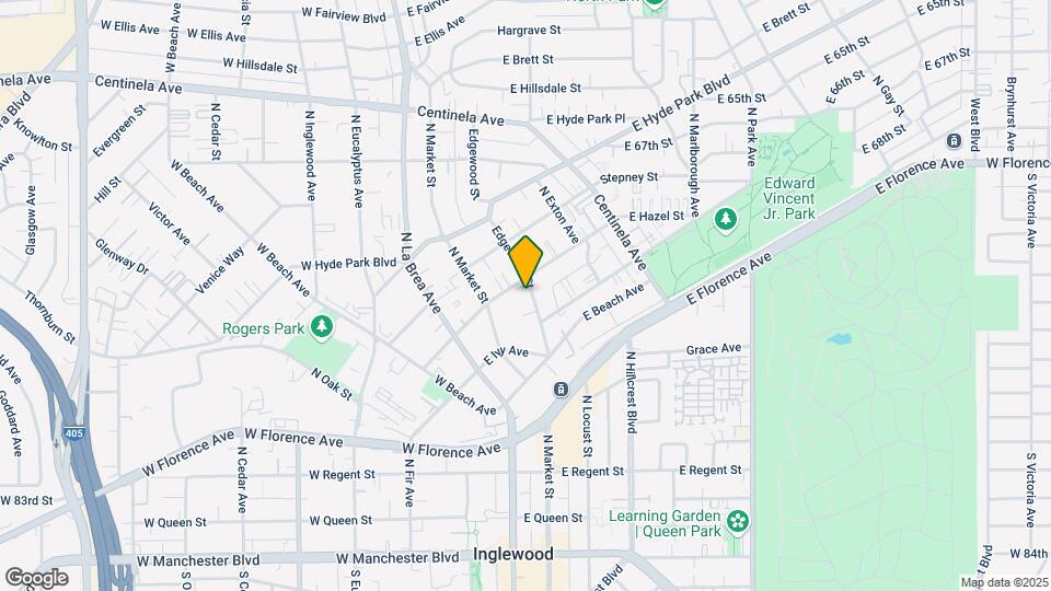457 Edgewood St Mapa y Detalles de la Ubicación