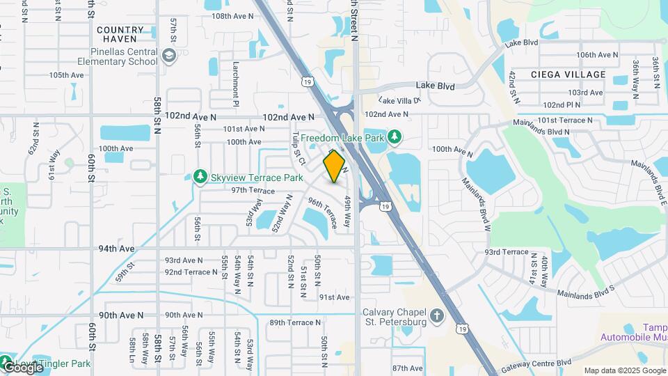 5030 98th Ave N Map and Location Details