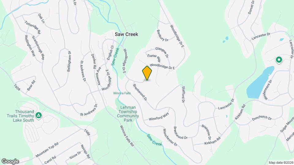 5317 Woodbridge Dr E Map and Location Details