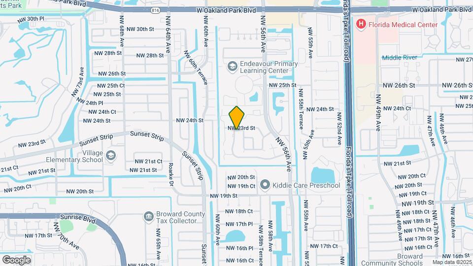 2248 NW 59th Terrace Map and Location Details