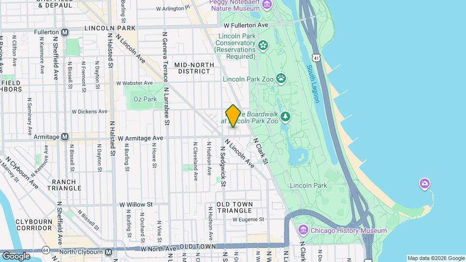 2010 N Orleans St, Unit M06R Map and Location Details