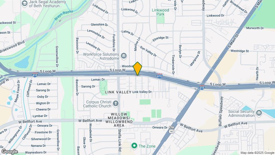 9603 Marlive Ln Map and Location Details