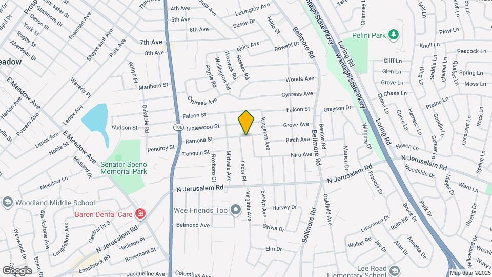 2618 Ramona St Map and Location Details