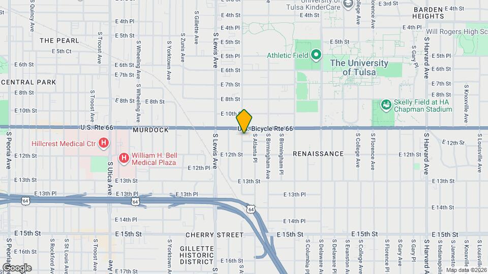 1115 S Atlanta Ave Map and Location Details