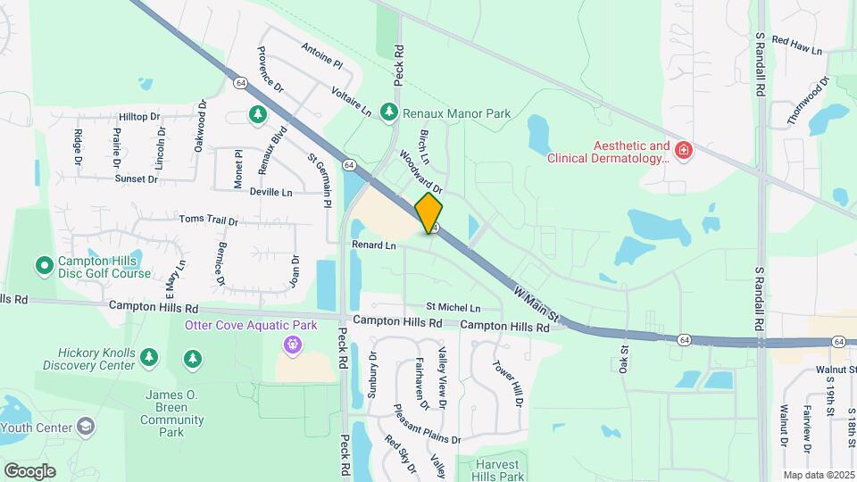 3186 Renard Ln Map and Location Details