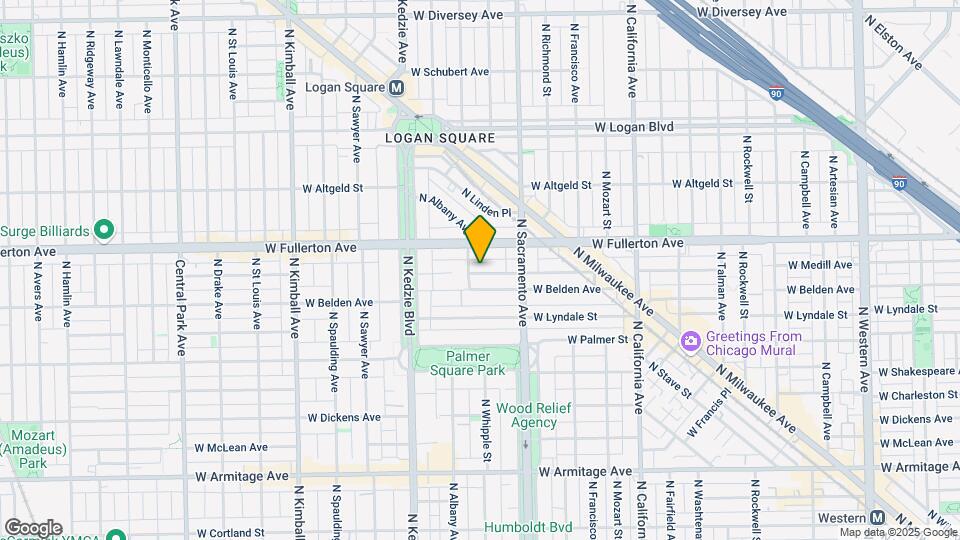 3040 W Medill Ave Map and Location Details